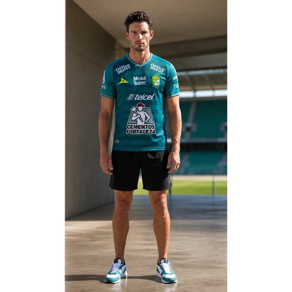 NWT! Pirma Official Club Leon Jersey (Authentic) Season 2019/2020 Size M
